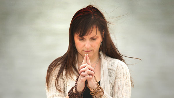 Michele Fisher in Uttarabodhi Mudra